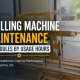stone drilling machine maintanence guide